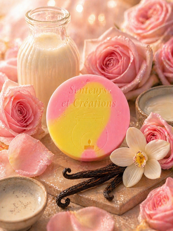 Fondants parfumés Rose vanillée