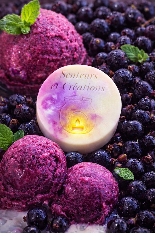 Fondants parfumés Sorbet cassis