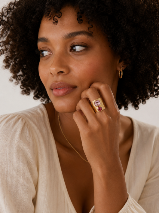 Bague Reign ornée de cristaux de Swarovski® 💎