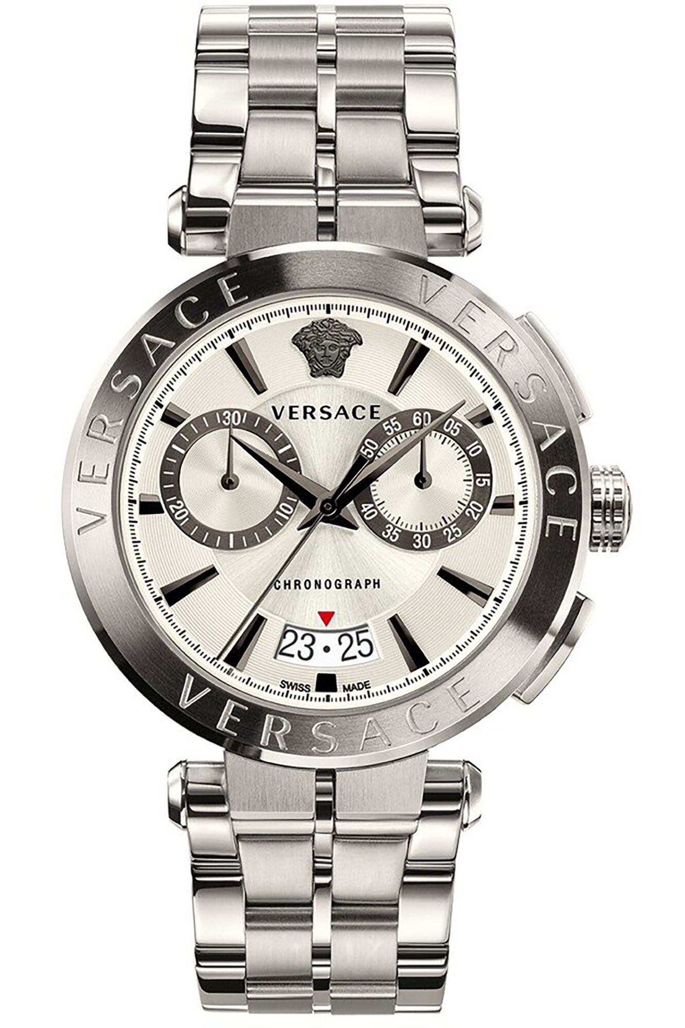 Versace watch - GNT CHR SS SILV VE1D01823