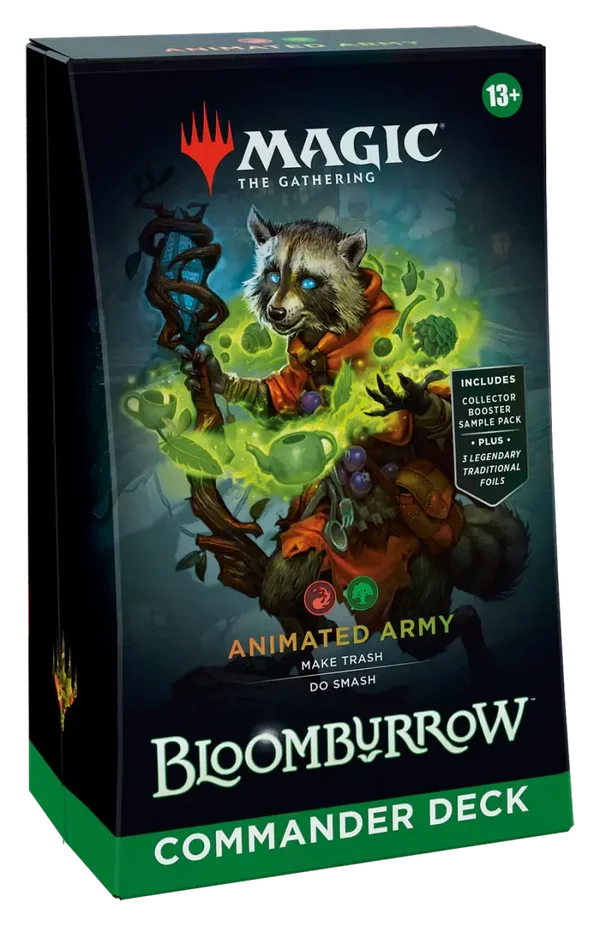 Magic: the Gathering Bloomburrow Commander Deck Animated Army