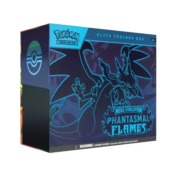 Pokemon Mega Evolution: Phantasmal Flames - Elite Trainer Box