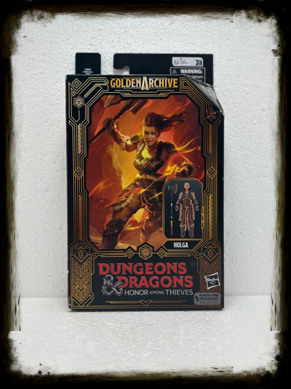 Hasbro Dungeons & Dragons – Honor Among Thieves Golden Archive Actiefiguur “Holga” (~15 cm) – EAN 5010994192563