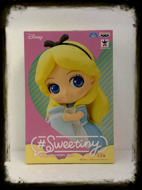 Q Posket Sweetiny Disney – Alice Milky Color – 10 cm – Banpresto (EAN 3296580851836)
