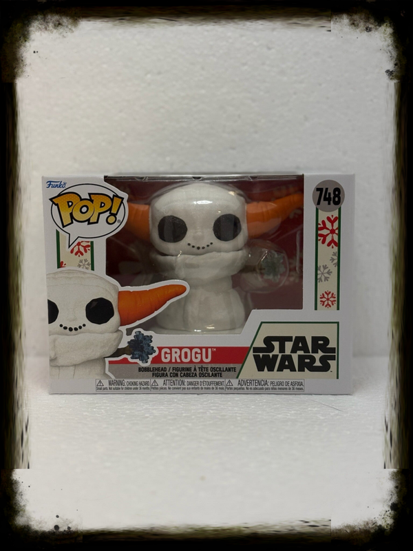 Funko POP! Star Wars Holiday – Grogu Snowman #748