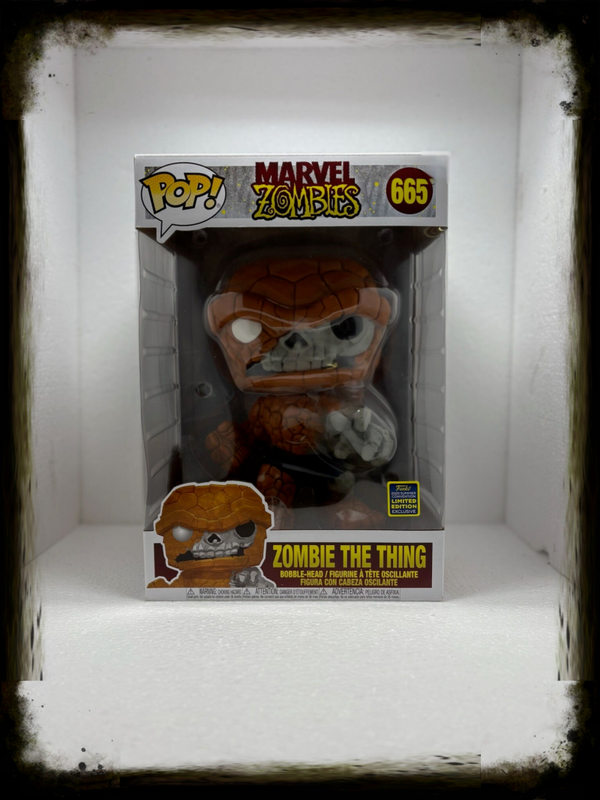 Funko Pop! Marvel Zombies #665 “Zombie The Thing” (10″ / ca. 25 cm) – Limited Edition EAN 889698489010