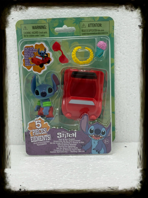 Disney Lilo & Stitch – Stitch Surf & Sun Playset (6-delen) – EAN 886144462719