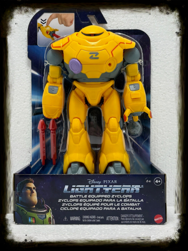 Disney Buzz Lightyear – Zyclops Battle Equipped Action Figure (~20 cm)