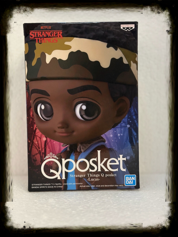Stranger Things – Lucas Q Posket Figurine (13–14 cm) – Banpresto