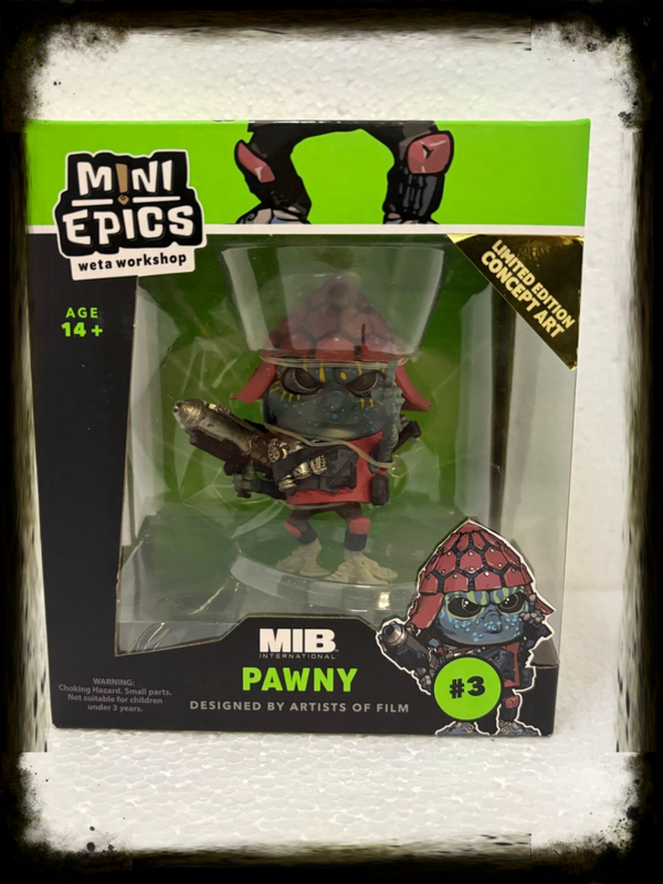 WETA Workshop Mini Epics – Pawny (Men in Black) Limited Edition 15 cm – EAN 9420024729656