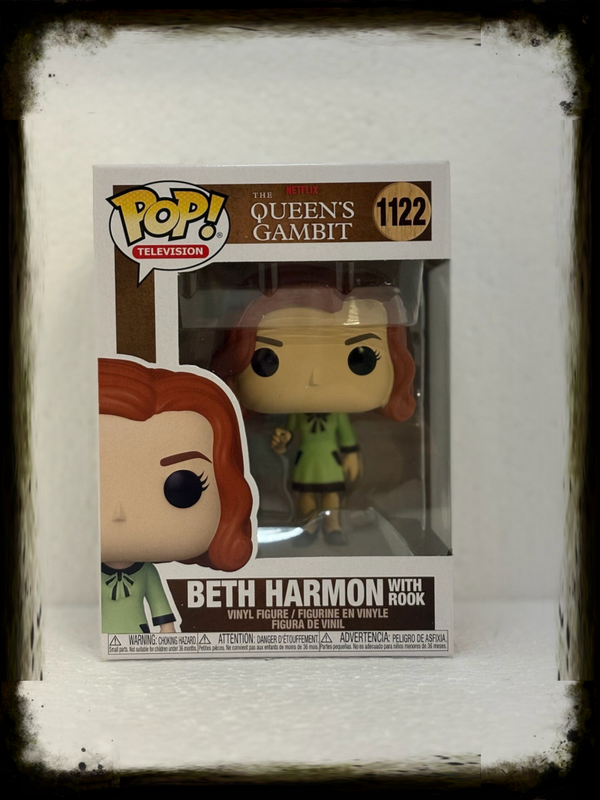 Funko POP! TV – The Queen’s Gambit: Beth Harmon with Rook #1122 – Vinyl Figurine