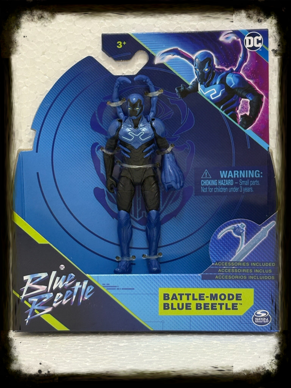 DC Blue Beetle Movie – Battle-Mode Blue Beetle Action Figure (Spin Master) (EAN 778988489659)