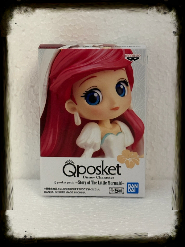 Q Posket Petit Disney – Ariel Wedding Dress (ver. D/E) – 7 cm – Banpresto Collectible (EAN 4983164199529)