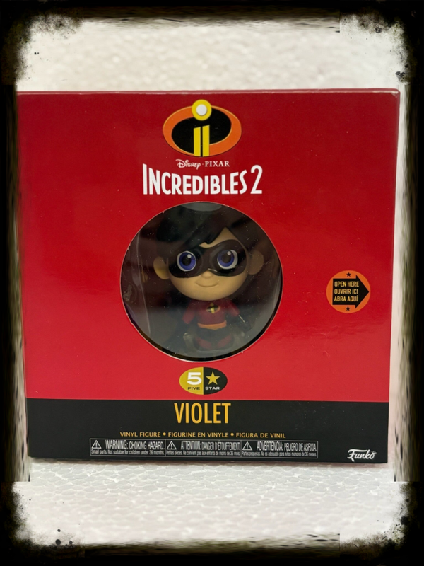 Funko 5 Star Disney/Pixar The Incredibles 2 – Violet Vinyl Figure (EAN 889698378086)
