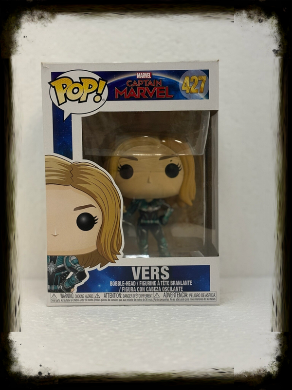 Funko POP! Marvel – Vers #427 (Captain Marvel/Marvel Verse) – Vinyl Figurine
