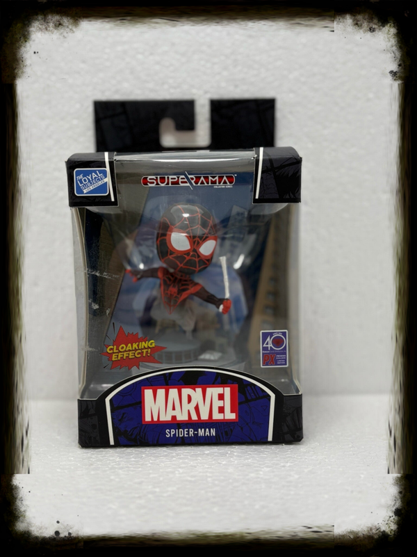 The Loyal Subjects – Mini Diorama Spider-Man (Miles Morales) Cloaking Effect 10 cm – EAN 850039772450