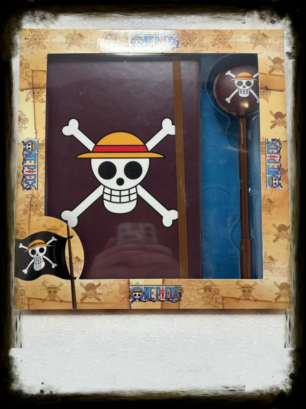 One Piece Skull Gift Box – Dagboek (100 pagina’s) + Modieuze Balpen – EAN 8445118075427