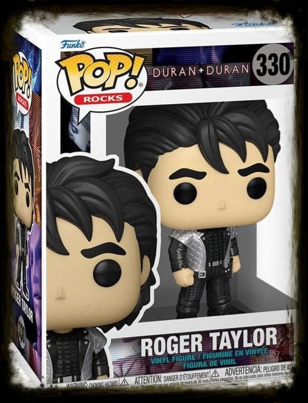 Funko Pop! Rocks #330 – Duran Duran “The Wild Boys” Roger Taylor – Mint‑in‑box – Music Collectible