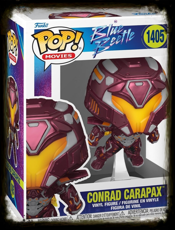 Funko POP! Movies – Blue Beetle (Conrad Carapax) #1405 (EAN 0889698723527)