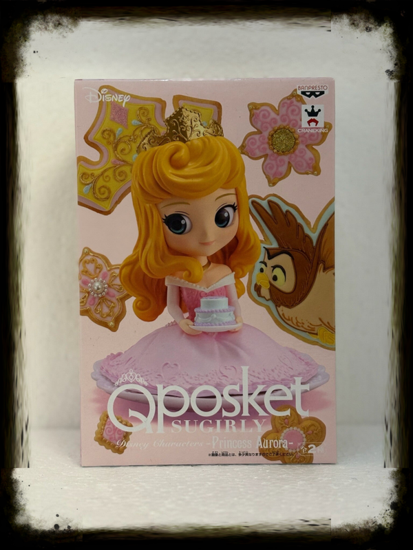 Q Posket Sugirly Disney – Princess Aurora Pastel Color – 9 cm – Banpresto (EAN 3296580851812)