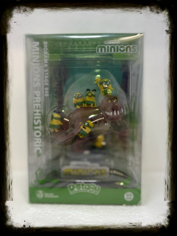 Beast Kingdom – D-Stage “Minions Prehistoric” DS-048 Diorama (ca. 15–16 cm) (EAN 4710586068306)