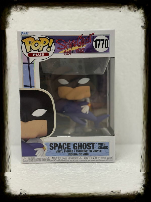 Funko POP! Plus – Space Ghost with Old Kentucky Shark (9 cm) – Vinyl Figurine