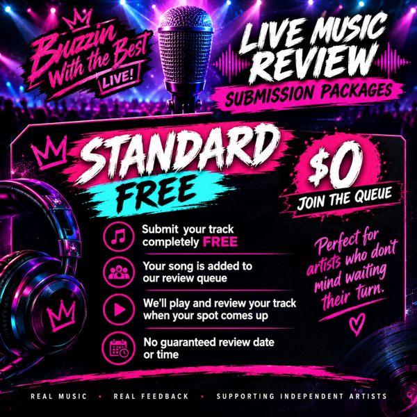 🎤 LIVE MUSIC REVIEW — SUBMISSION PACKAGES