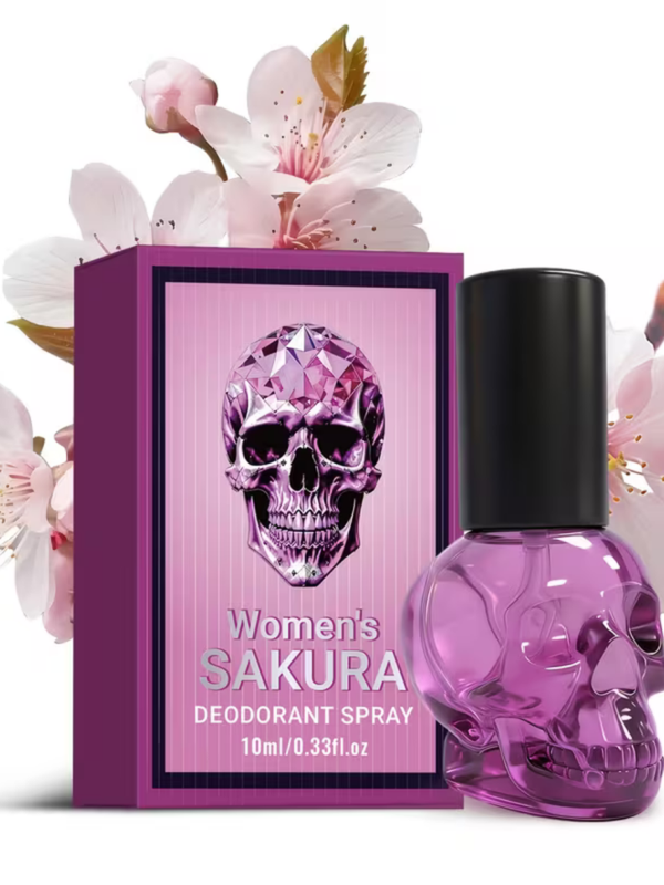 Women's Sakura Deodorant Spray – Long-Lasting Floral Freshness | 10ml Travel Size