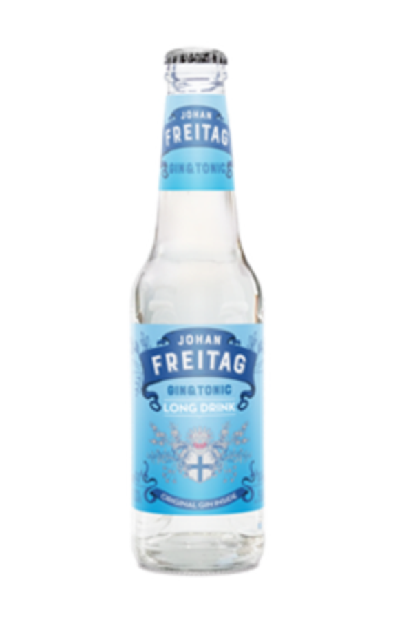 Johan Freitag Gin & Tonic 5%  1  x 330ml