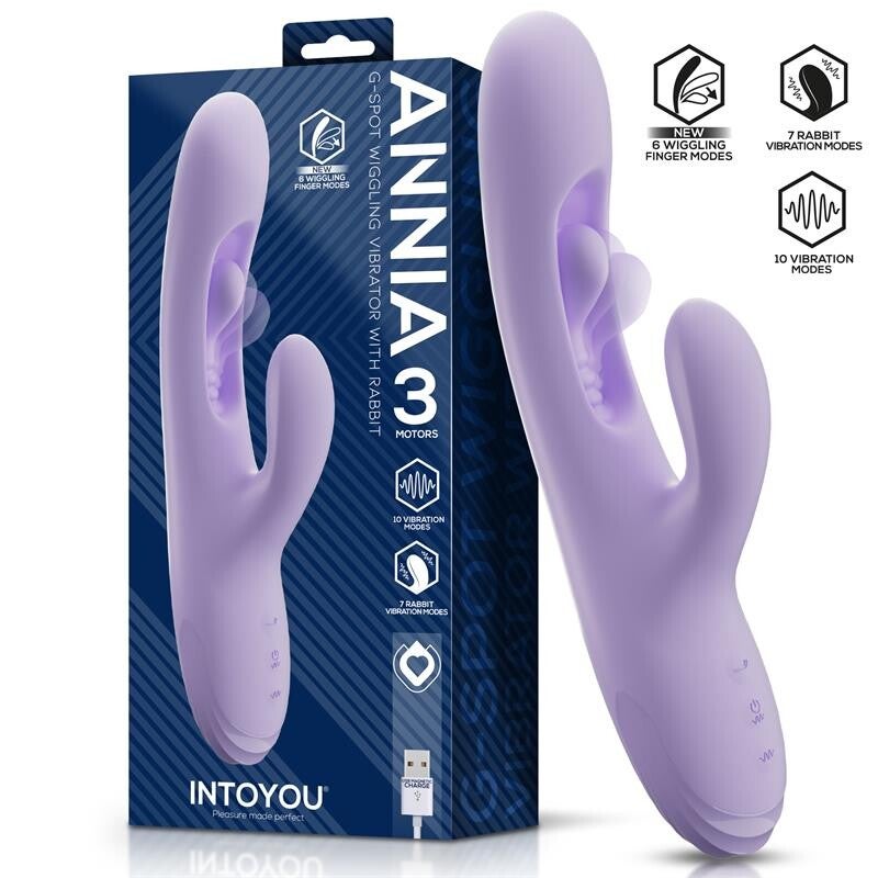 Vibromasseur point G INTOYOU Annia avec vibrations internes