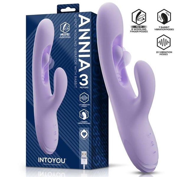 Vibromasseur point G INTOYOU Annia avec vibrations internes