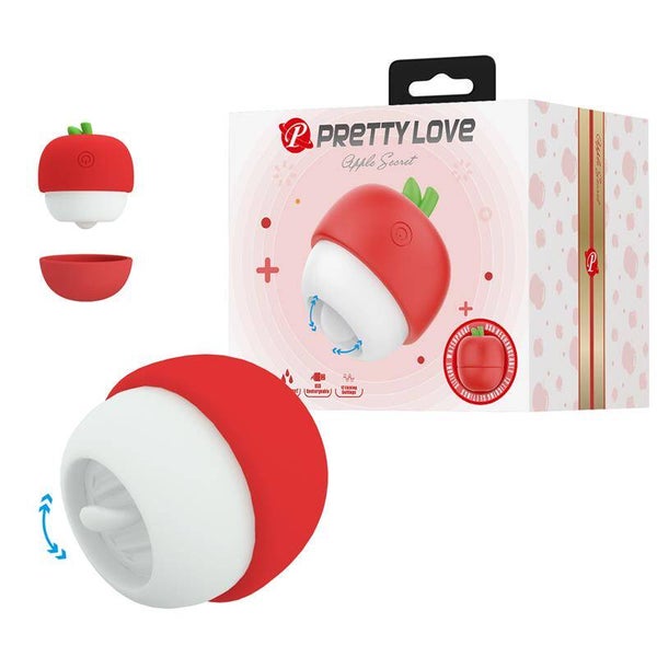 PRETTYLOVE Stimulateur de léchage secret de pomme