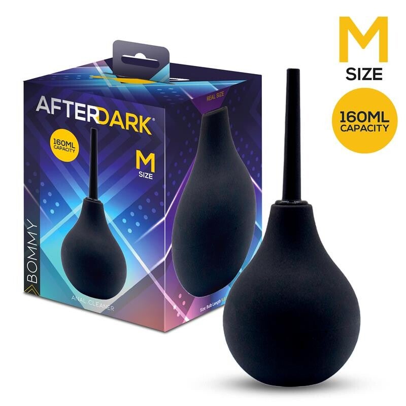 Nettoyant anal en silicone AFTERDARK Bommy, taille M, 160 ml