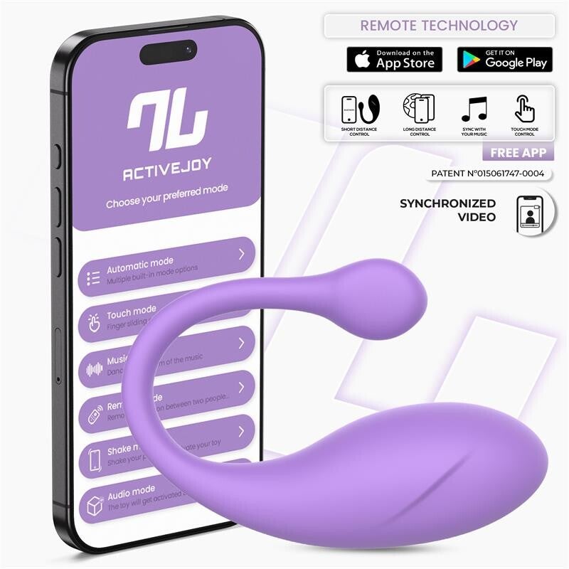 Vibrateur œuf bulbeux INTOYOU APP SERIES avec application Lavande