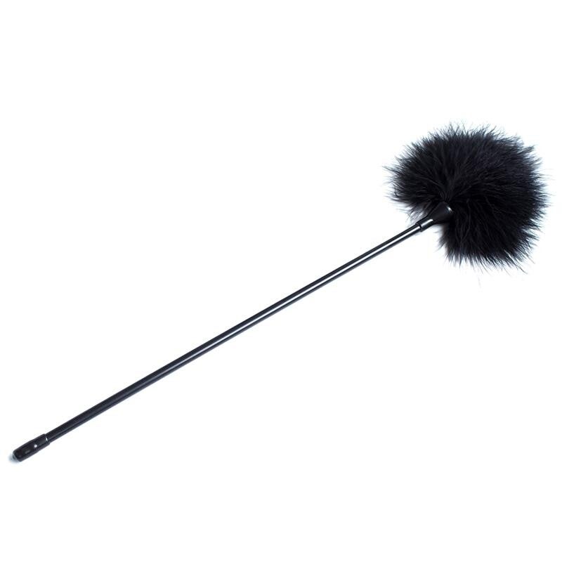 CHATOUILLEUR À PLUMES LATETOBED BDSM LINE 40 CM NOIR