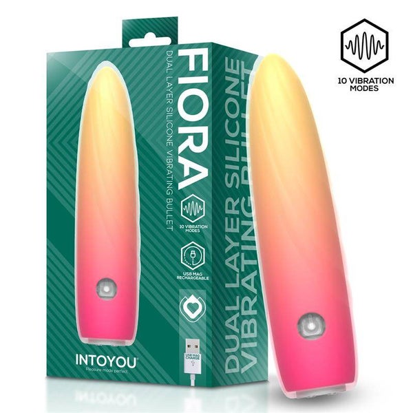 INTOYOU Fiora Balle vibrante en silicone double couche