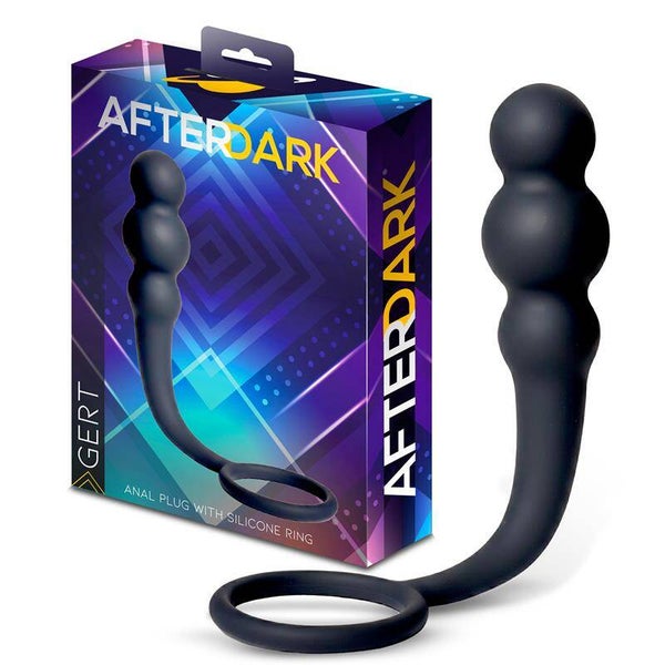 PLUG AFTERDARK Gert avec anneau en silicone