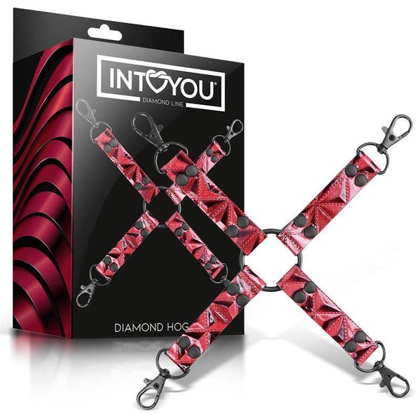 LIGNE DIAMANT Hog Tie Diamond Vegan Leather