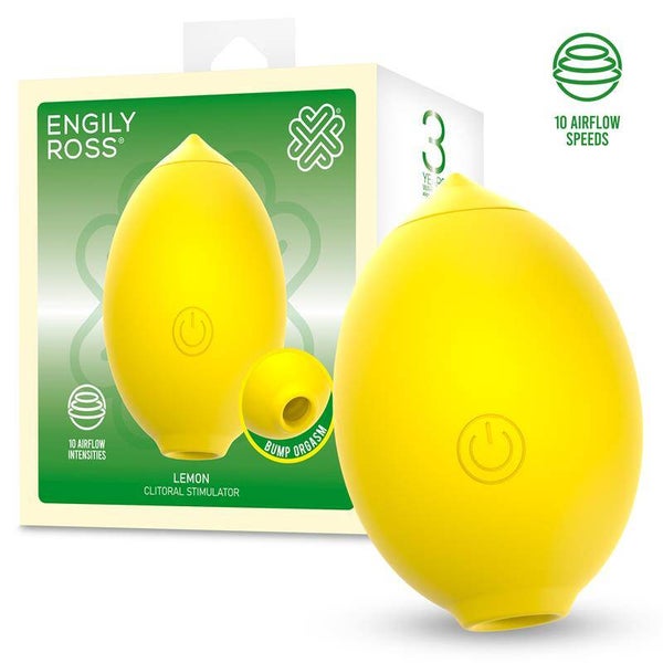 ENGILY ROSS Stimulateur clitoridien citron avec succion
