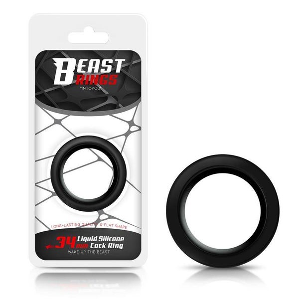 Anneau pénien en silicone liquide BEAST RINGS 3,4 cm