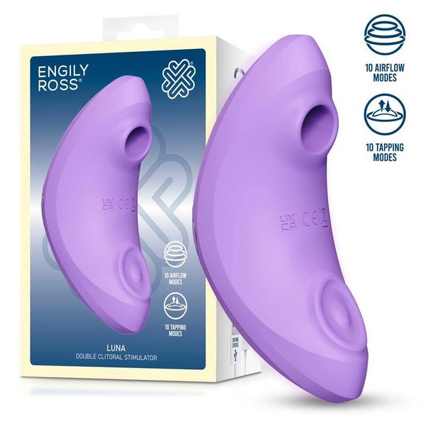 Stimulateur clitoridien ENGILY ROSS Luna avec succion et pulsation