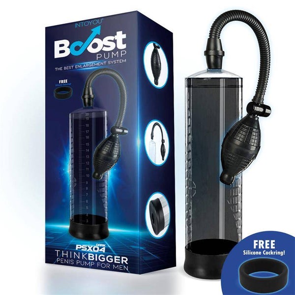 Pompe à pénis manuelle BOOST PUMPS PSX04 Dark