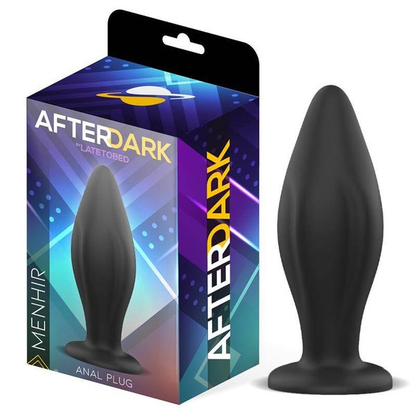 AFTERDARK Menhir Plug anal en silicone 12 cm x 4,5 cm