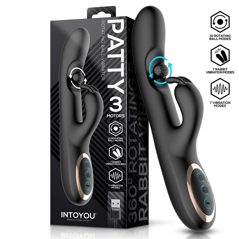 Vibrateur INTOYOU Patty avec boule rotative