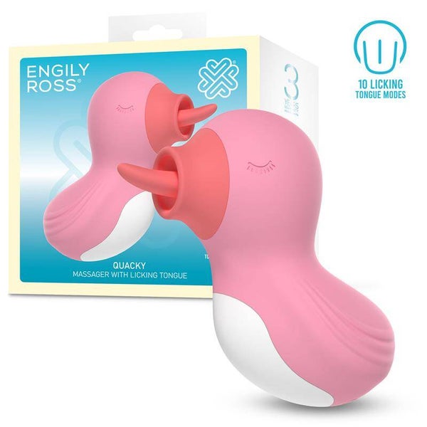 ENGILY ROSS Masseur Quacky avec langue à lécher