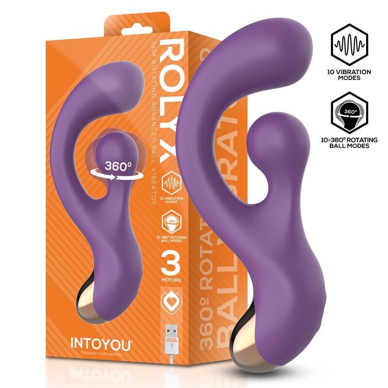 Vibrateur avancé INTOYOU Rolyx et rotation à 360°