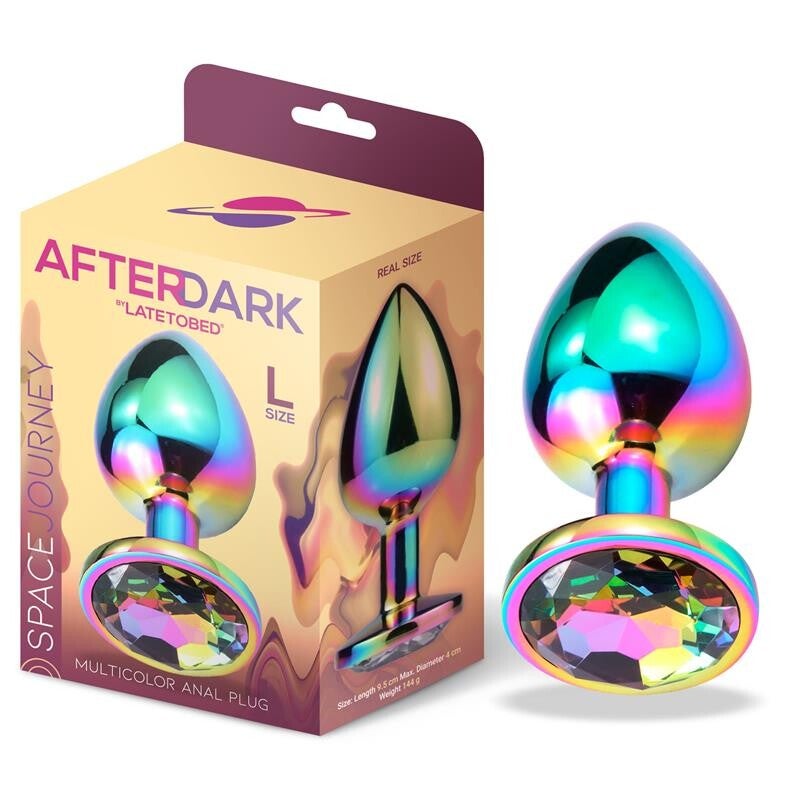 AFTERDARK SPACE JOURNEY PLUG ANAL MULTICOLORE JEWEL TAILLE L