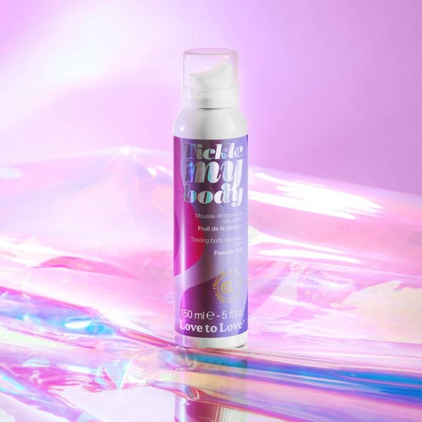 Mousse de massage crépitante Tickle My Body Fruits de la Passion 150ml
