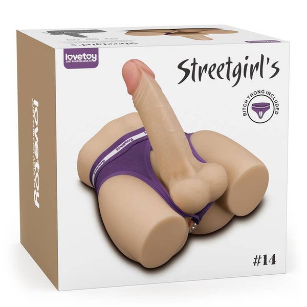 LOVETOY Streetgirls 14 Masturbateur avec gode flexible