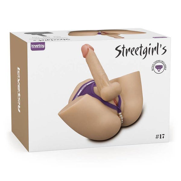 LOVETOY Streetgirls 17 Masturbateur avec gode flexible
